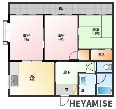 シルバンブリーズの間取り