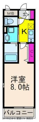 【間取り】 | Flora高槻芥川