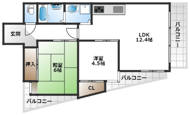 【間取り】 | ヌーボー柴原
