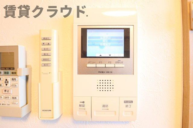 ＡＱＵＥ８のセキュリティ|あると安心♪TVモニターホン付きです！