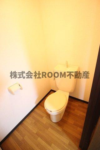 キルトスターのトイレ|清潔感のあるトイレです