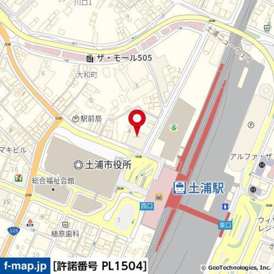 【地図】 | 東郷ビル（ぷらっと）