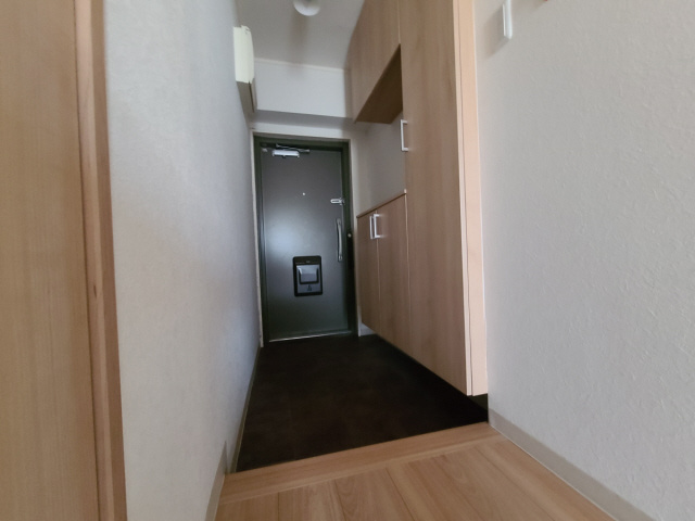 六甲篠原マンションの玄関