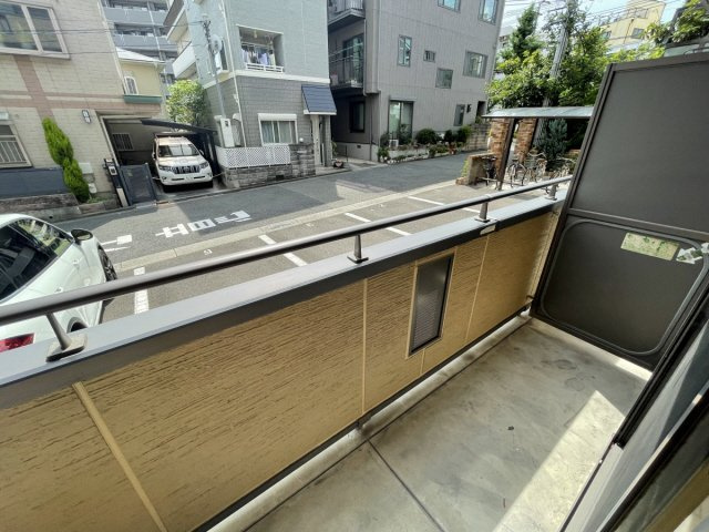 セジュール六甲道のバルコニー