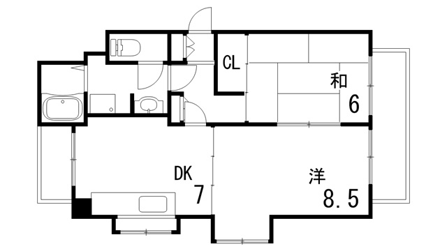 シティライフしのはらの間取り