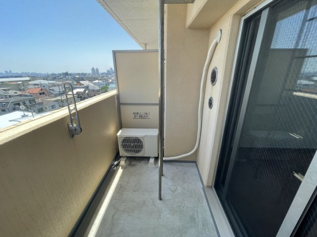 シャインビュー六甲のバルコニー