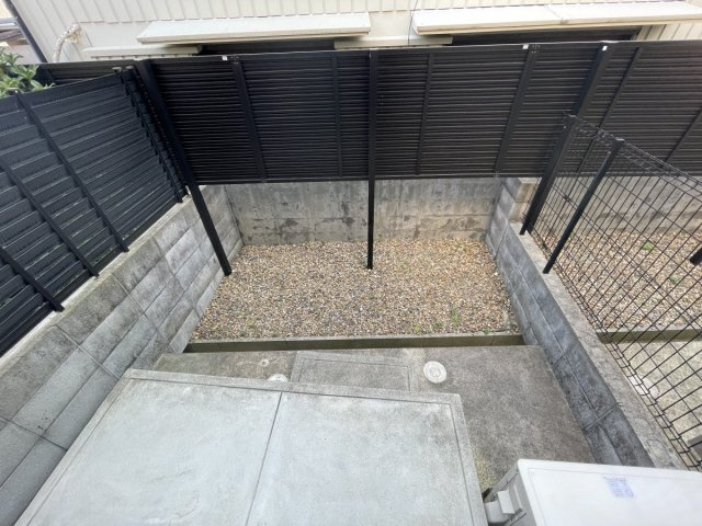 セジュール赤坂のバルコニー