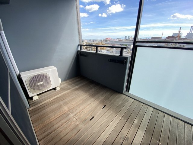 WOB六甲道のバルコニー