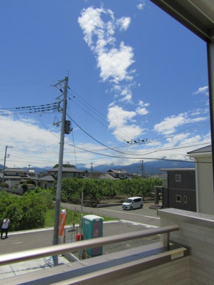 【展望】 | ブルーミングガーデン　南アルプス市鏡中条1号棟 | 眺望