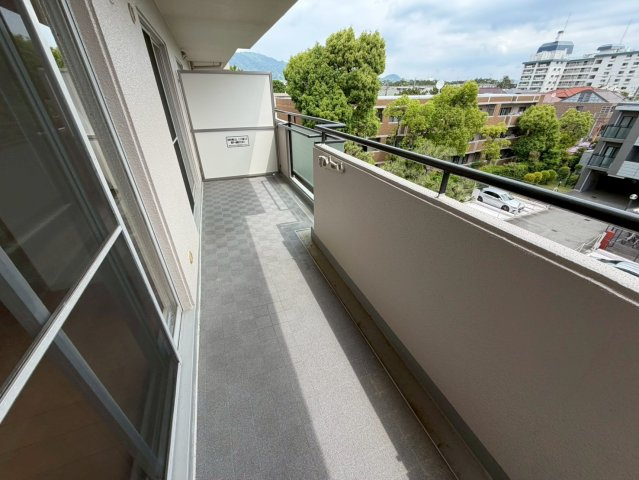 カネボウ芦屋アーバンプラザのバルコニー
