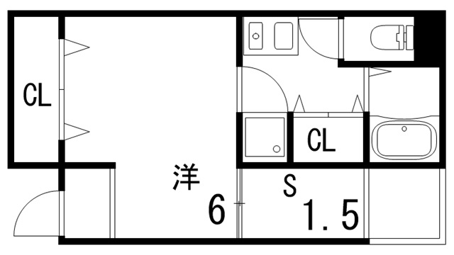 パープル本山の間取り