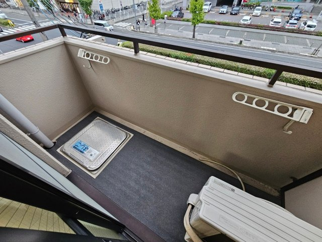 サンハウス本山のバルコニー