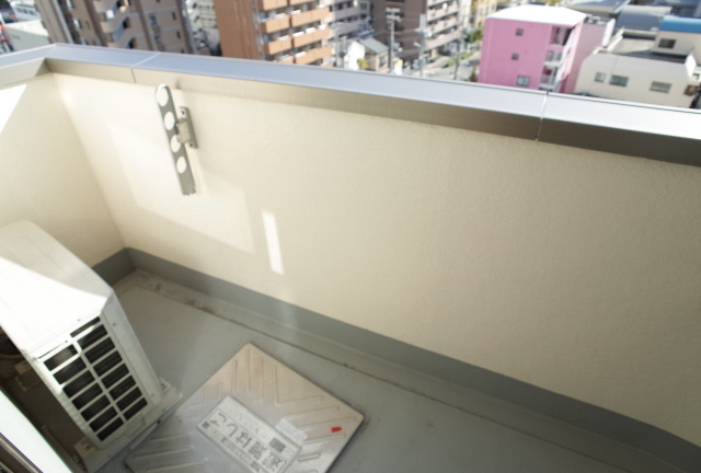 クレアール本山のバルコニー