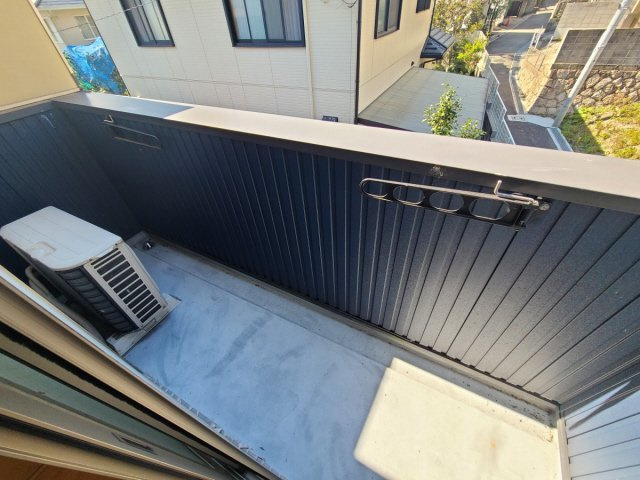 本山北町ハイツのバルコニー
