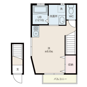 本山北町ハイツの間取り