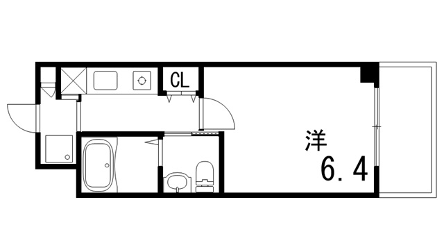 ラディウス森南の間取り