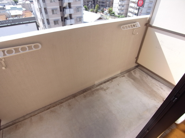 リュミエール森南のバルコニー