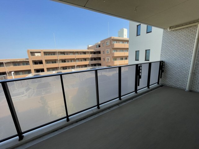 ライオンズ芦屋グランフォートのバルコニー