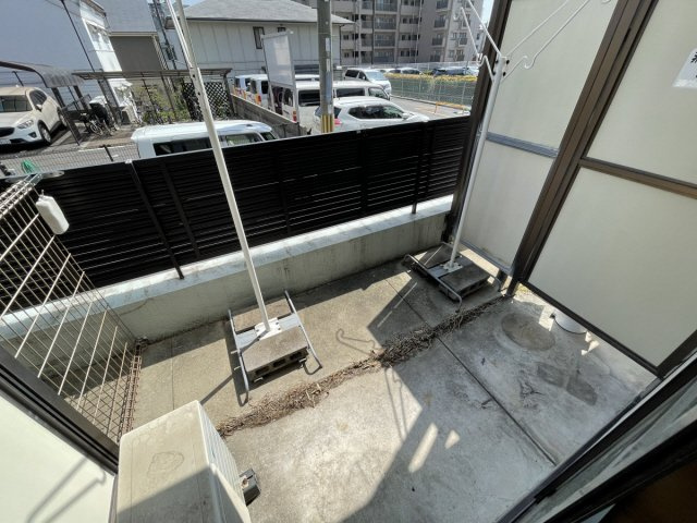 INK東灘のバルコニー