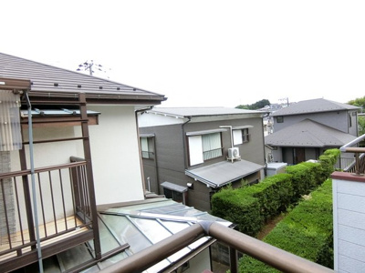 【展望】 | サマックス小川ハイツ | バルコニーからの眺望です♪2階にあるので人目が気にならないのが嬉しいですよね☆