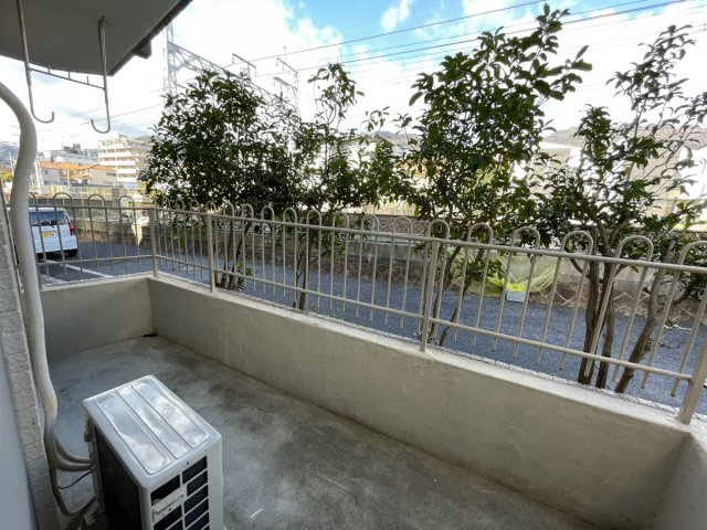 篠原南マンションのバルコニー