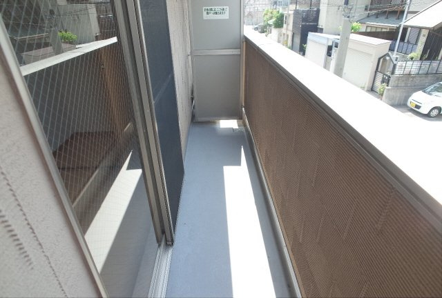 プレステージ森南のバルコニー