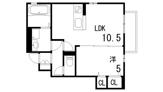 サニーレジデンスの間取り