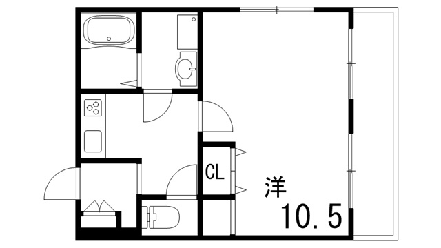 御影サンシャインの間取り