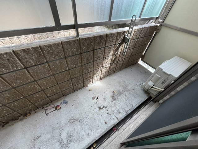 セレブコートⅡのバルコニー