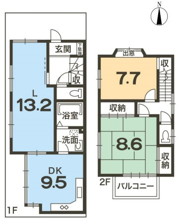 【間取り】 | S21043-第三錦林