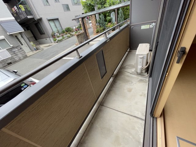 セジュール六甲道のバルコニー