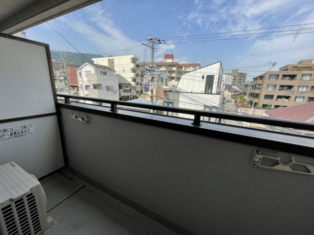 エクレール六甲のバルコニー