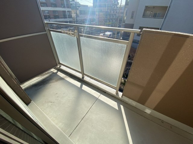 サイトピア本山のバルコニー