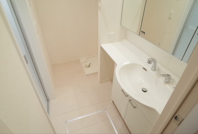 グランデディーオA棟の洗面所