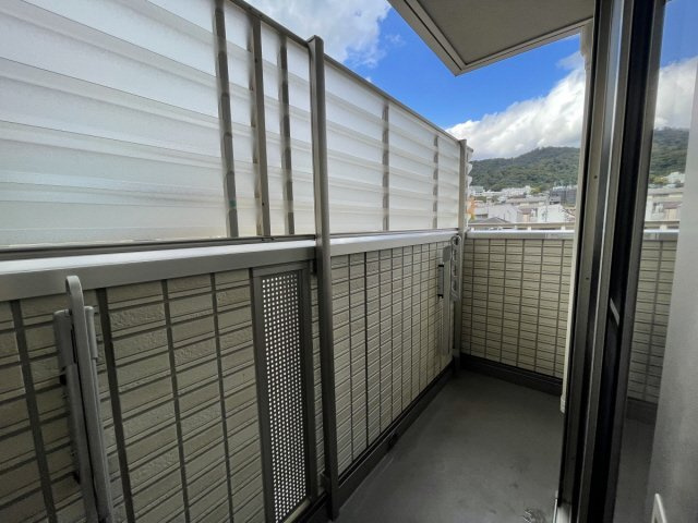 ボヌール本山中町のバルコニー