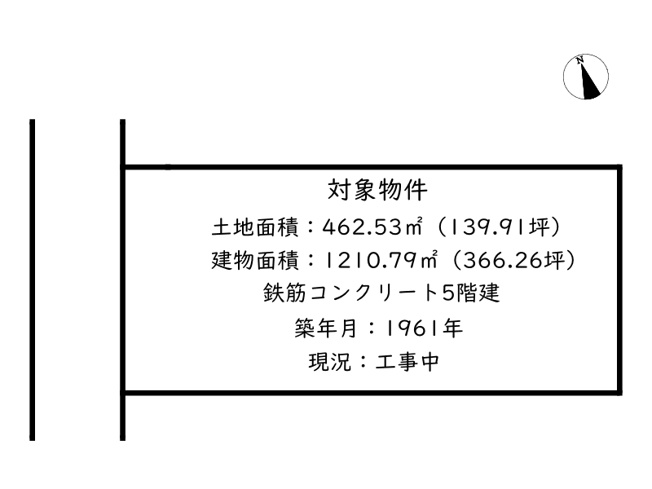 【区画図】 | 姫路市坂田町／テナント・アパート一体型複合ビル