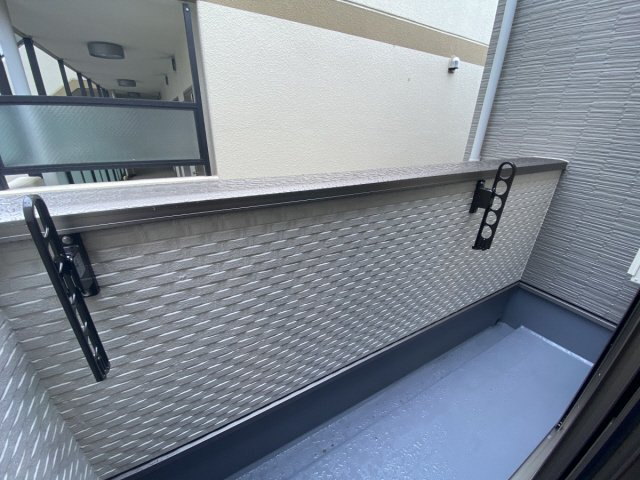 エクソニア住吉のバルコニー