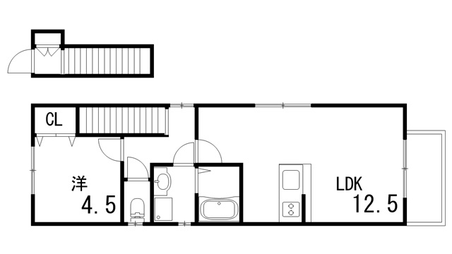 エクソニア住吉の間取り