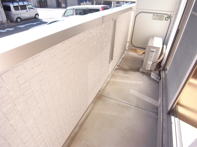 ローズコート芦屋のバルコニー