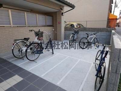 【その他共用部分】 | サントス北野 | 駐輪場