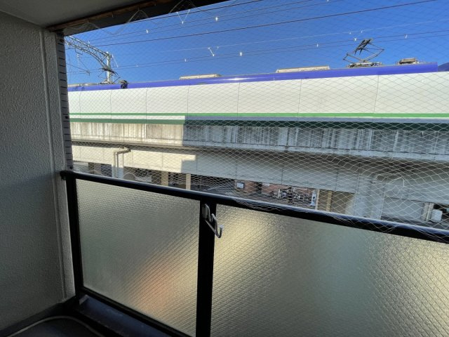 ウィステリア青木のバルコニー