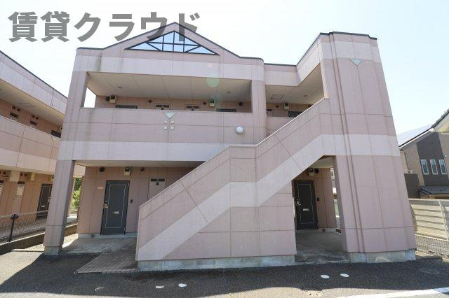 ラ・カーサおゆみⅡの外観|外観もきれいです