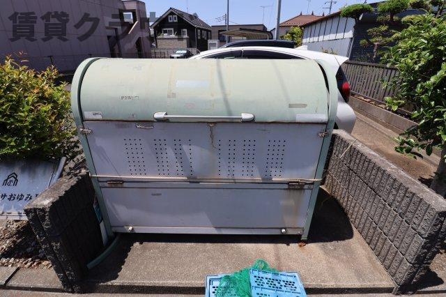 ラ・カーサおゆみⅡのその他共用部分|ゴミ捨て場