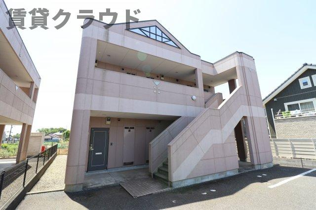 ラ・カーサおゆみⅡの外観|物件の外観です