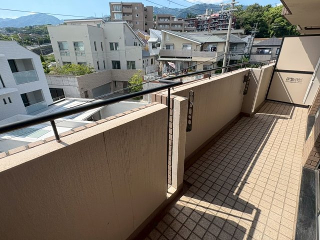 シュネルパークレジデンスのバルコニー