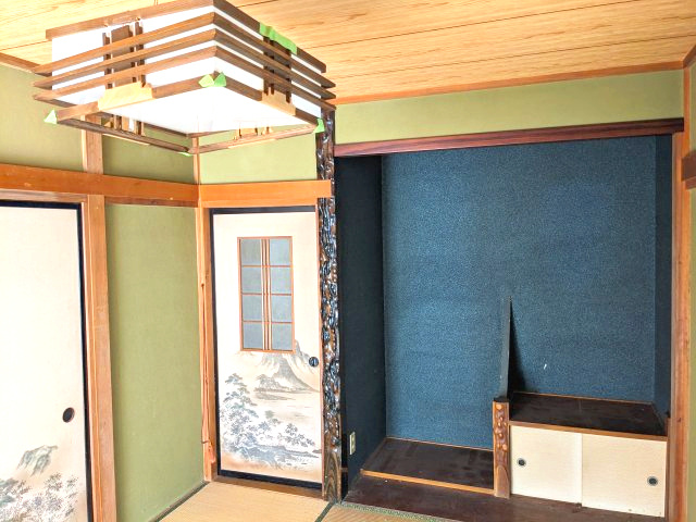 売中古戸建　静岡市清水区港南町の和室|和室のしつらえもこだわりがあります。