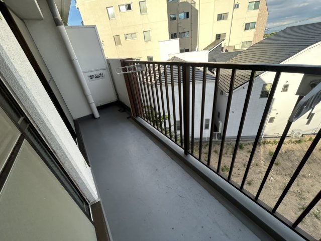 リバーサイド青谷のバルコニー