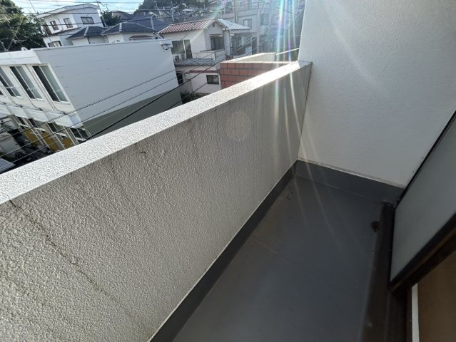 リバーサイド青谷のバルコニー