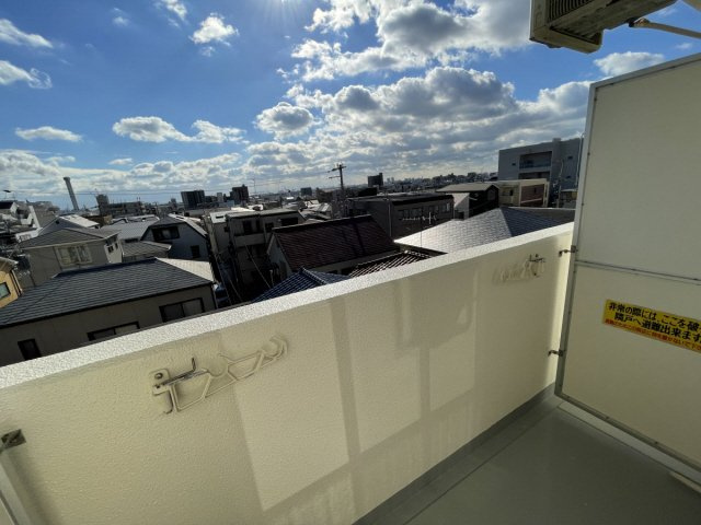 アンジュパンシオンのバルコニー