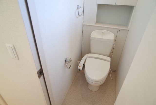 ソレーユコートA棟のトイレ